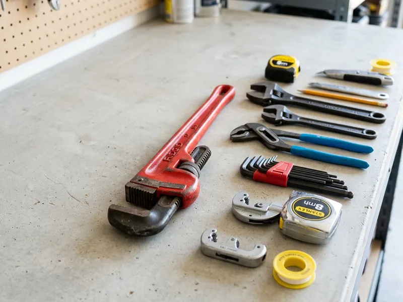 Professional plumbers in Maquoketa, IA equipped with top-tier tools for residential and commercial plumbing services.